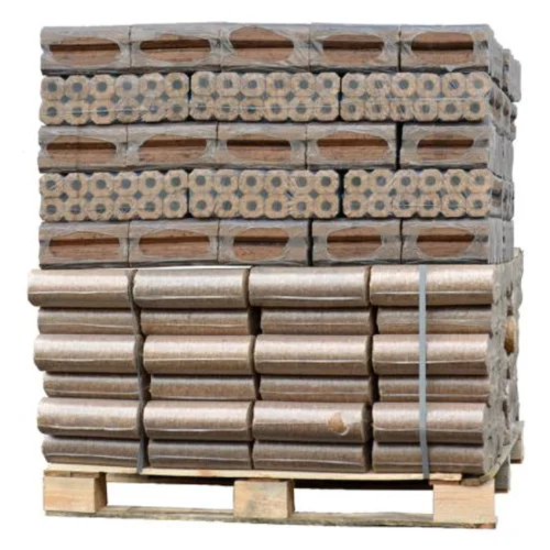 Mešana paleta lesnih briketov Pini Kay + Nestro Mix (960 kg)