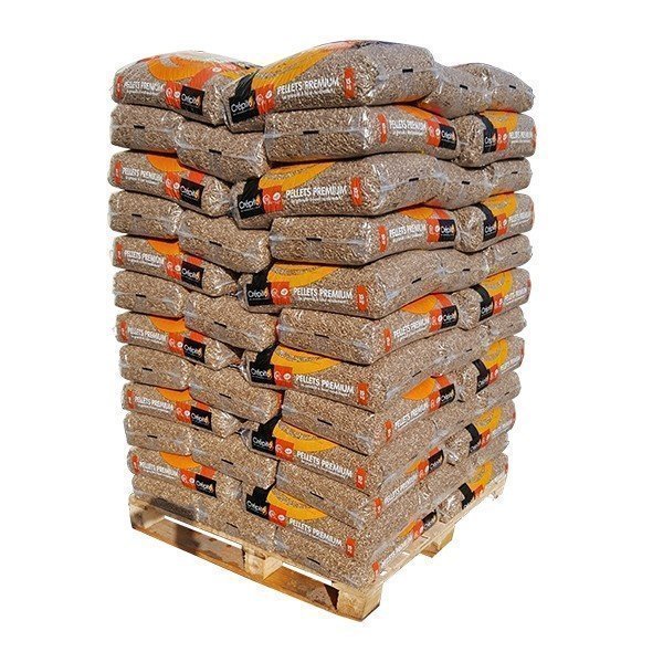 CRÉPITO® – pol palete lesnih peletov (36 vreč po 15 kg)