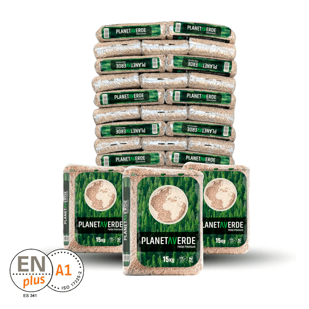 Peleti PLANETA VERDE DIN ENplus A1 v vrečah po 15 kg