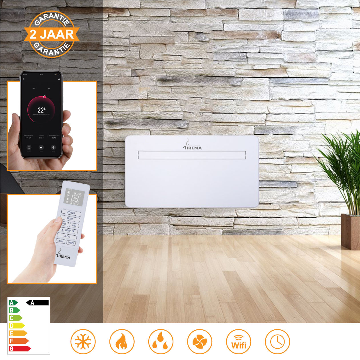 Monoblok klimatska naprava 2,93 kW